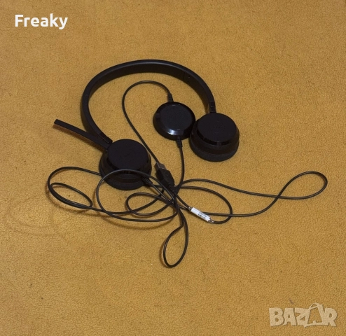 Jabra Evolve 20 MS USB Слушалки с микрофон, снимка 4 - Слушалки и портативни колонки - 52941755