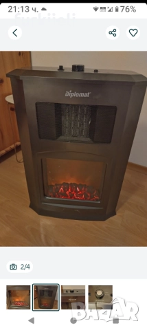 Diplomat електрическа камина 