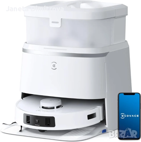 ​Продавам един от най-добрите и компактни роботи на пазара за 2024 г. – Ecovacs Deebot T30 Pro Omni 