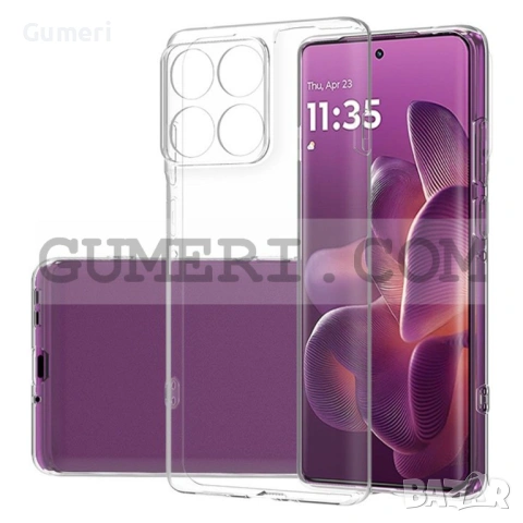 Силиконов Гръб със Защита за Камерата за Motorola Edge 60 Pro