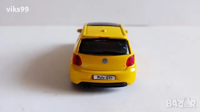 Bburago VOLKSWAGEN Polo GTI - Мащаб 1:43, снимка 4 - Колекции - 48836245