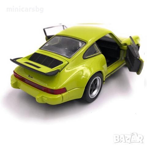 1:34 Метални колички: Porsche 911 Turbo - Welly, снимка 2 - Колекции - 44990303