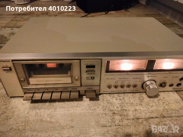 HITACHI HA-3500 + D-40S – ВИНТИДЖ АУДИО СЕТ | MADE IN JAPAN 🔥, снимка 12 - Декове - 54009674