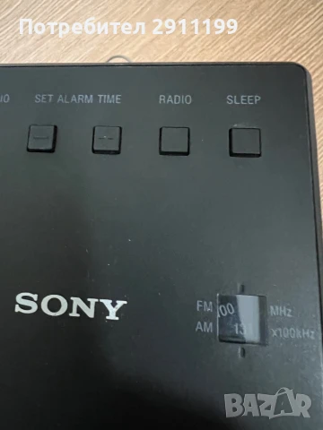 Радио будилник Sony, снимка 6 - Други - 50700287