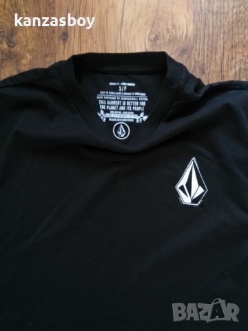 volcom - страхотна мъжка тениска КАТО НОВА С, снимка 2 - Тениски - 45242148