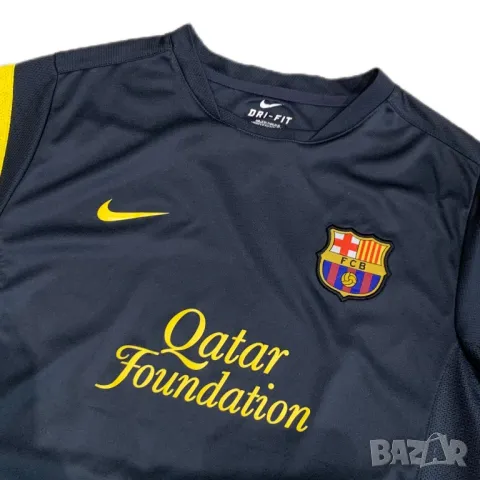 Оригинална юношеска тениска Nike x FC Barcelona🇪🇸 2012/2013 | 147-158см , снимка 2 - Детски тениски и потници - 46996729