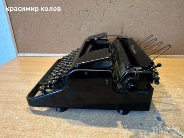 стара пишеща машина "Olympia Progress", снимка 9 - Антикварни и старинни предмети - 54134717