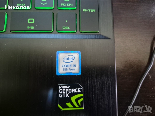 Лаптоп HP Pavilion Gaming,i5 i5-8300H RAM 16GB DDR4 128 SSD 1ТБ HDD NVIDIA GTX 1050 4GB GDDR5, снимка 5 - Лаптопи за игри - 53888078