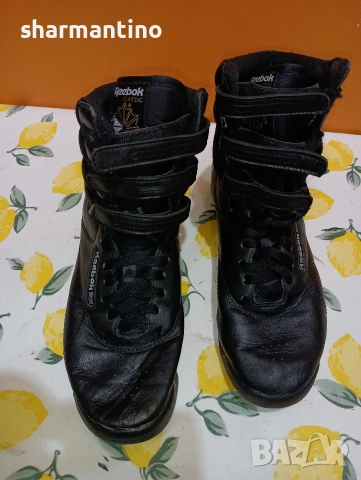 Борцовки Reebok кожени N 38,5 , снимка 2 - Дамски боти - 53206155