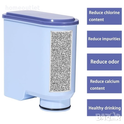 ПРОМОЦИЯ Воден филтър за кафе машини (к-кт от 2 бр.) REPLACEMENT FILTER CARTRIGE (X2) X0011ZJ485, снимка 2 - Кафемашини - 51674949