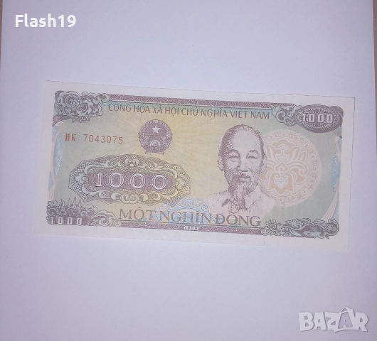 Виетнам 1000 донги 1988 UNC
