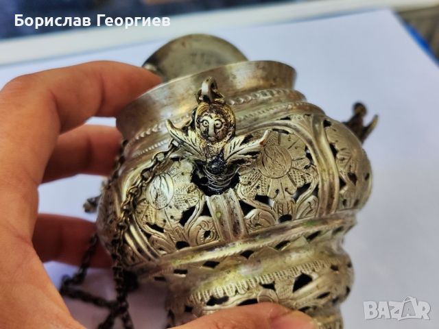 Старо Кандило Сачан

, снимка 6 - Антикварни и старинни предмети - 45741599