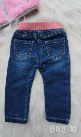 Бебешко яке и дънки за момиче 3-6 месеца, снимка 5 - Бебешки якета и елеци - 54054153