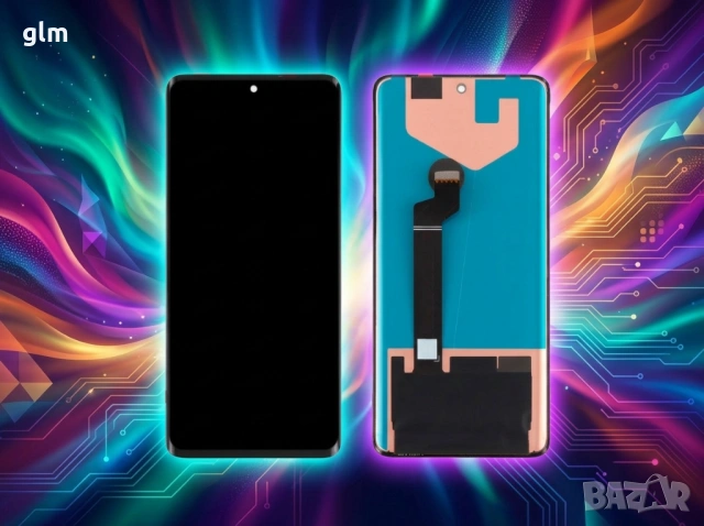 Оригинален LCD Дисплей за Huawei NOVA 9 + Тъчскрийн черен