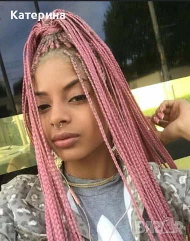 Правя плитки с видлон и канекалон, снимка 3 - Фризьорски услуги - 51750571