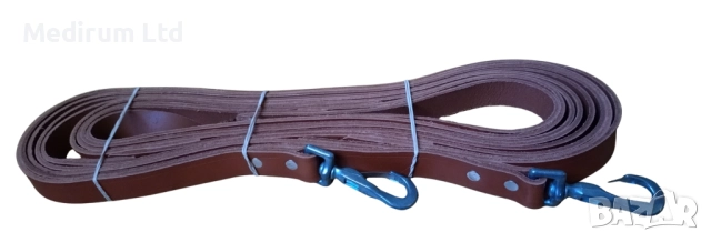 Поводи за кон естествена кожа различни дължини , снимка 6 - Коне - 52373057