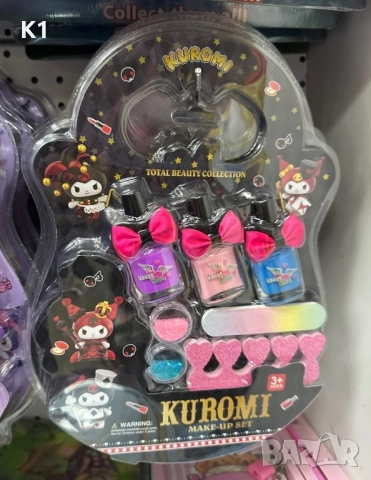 Комплекти за грим Куроми с аксесоари Kuromi, снимка 2 - Образователни игри - 52517947