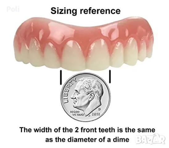 Instant Smile Lowers усмивка за минути - комплект от горни и долни зъби, снимка 14 - Други - 47377314