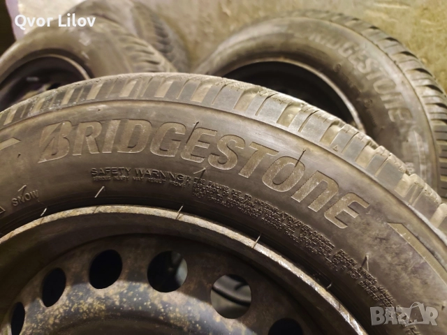 зимни гуми Bridgestone 185 65 15, снимка 7 - Гуми и джанти - 52667184