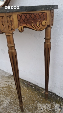 Маса конзолна с огледало, снимка 5 - Маси - 52534257