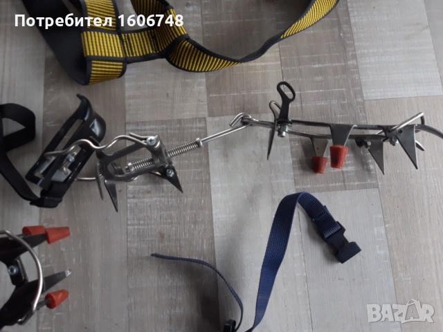 Принадлежности за катерене-сбруи,котки за лед, снимка 2 - Спортна екипировка - 53299150