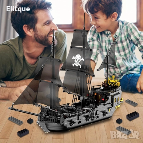 Конструктори за истински творци – Легендарен кораб или Пиратски кораби
