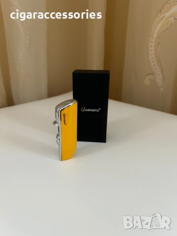 Guevara запалка с 3 Jet пламъка + пънч и подаръчна кутия