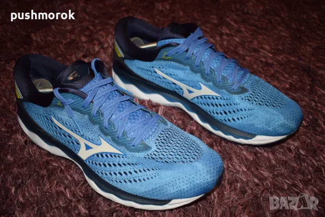 MIZUNO Wave Sky 3 – размер 45, снимка 6 - Маратонки - 47248668