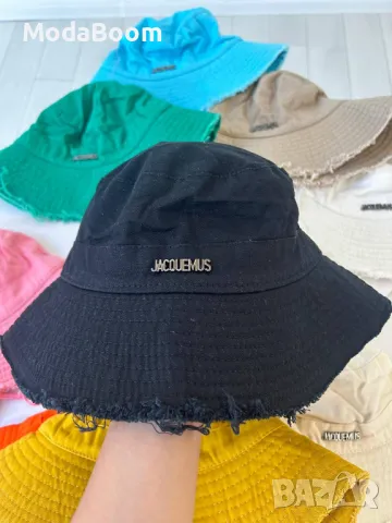 💥JACQUEMUS💥 Дамски шапки в различни цветове , снимка 4 - Шапки - 46830630