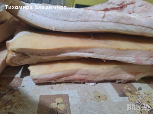 Продавам осолена сланина, снимка 3 - Прасета - 53688211