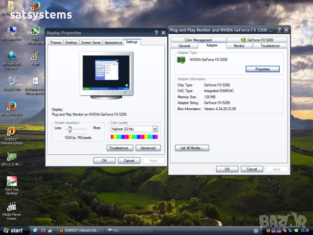 Видео карта NVidia GeForce Albatron FX5200EP 128MB DDR 64bit AGP, снимка 13 - Видеокарти - 31228564