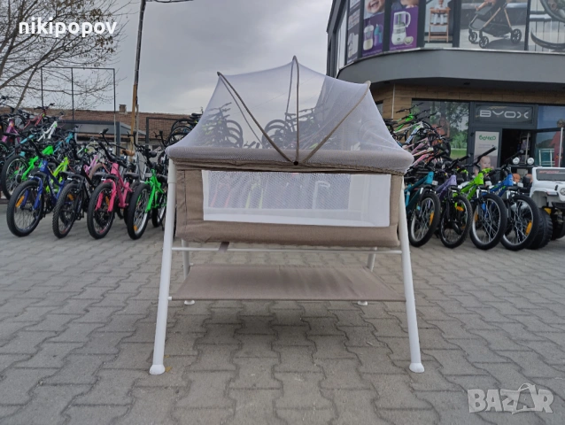 MONI Бебешко легло KALINIHTA бежов, снимка 2 - Кошарки - 53565202