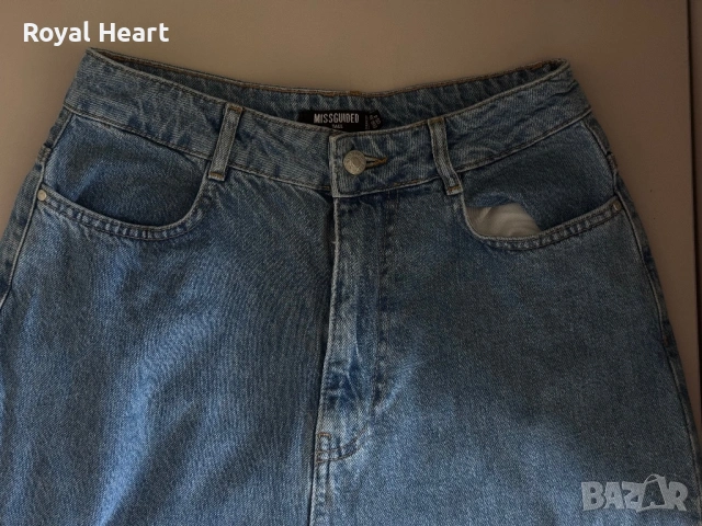 Дънки Missguided | Tall Ripped Knee - 36 , снимка 3 - Дънки - 54301268