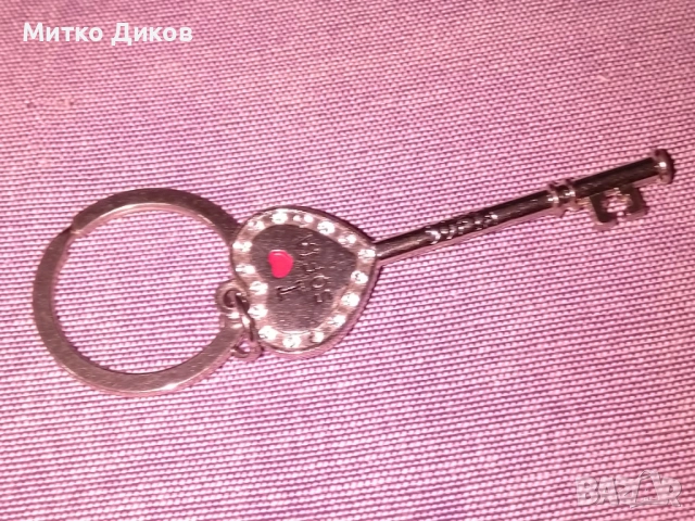 ключодържател метален нов ключ сърце обичам София, снимка 2 - Колекции - 53071309