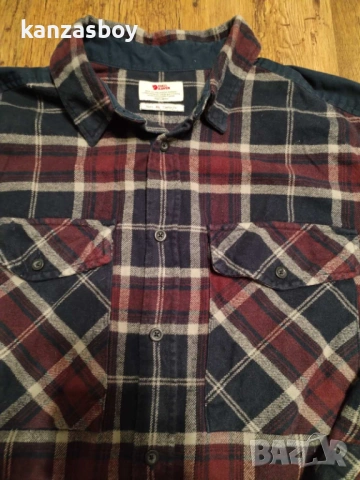 Fjallraven Övik Twill Shirt - дебела връхна риза ХЛ , снимка 3 - Ризи - 53223484