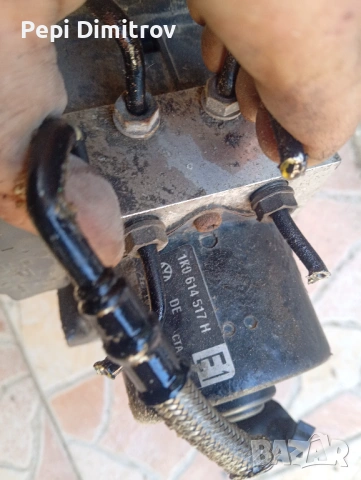 ABS помпа VW Audi Seat Skoda 1K0907379K 1K0614517H Ate 60489, снимка 3 - Части - 53776040