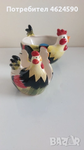 Великденски комплект- кошничка и салфетник