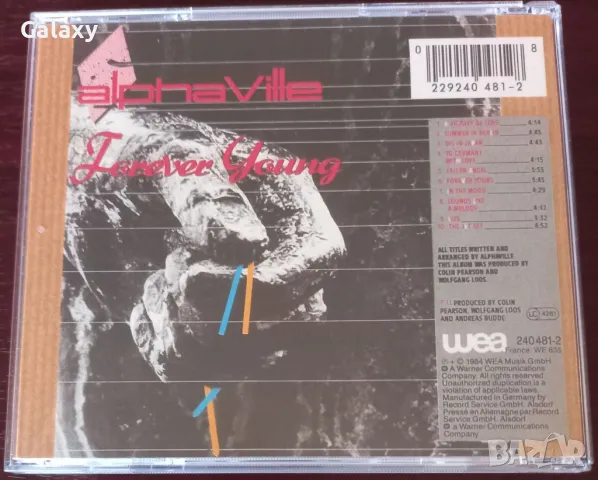 Alphaville - Forever Young 1984, снимка 3 - CD дискове - 47099547