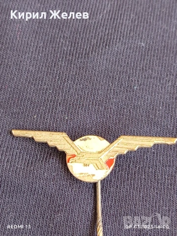 Значка на авиатор или ПИЛОТСКИ КРИЛА за КОЛЕКЦИЯ ДЕКОРАЦИЯ 35237, снимка 2 - Други ценни предмети - 50951640