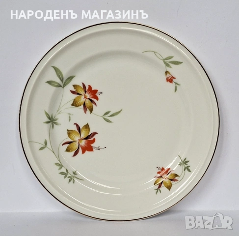 ROSENTHAL - Немски порцелан десертни чинии сервиз – 6 броя, снимка 3 - Други ценни предмети - 54082408