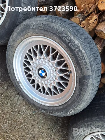 BMW BBS гуми с джанти 15 цола, снимка 4 - Гуми и джанти - 47510143