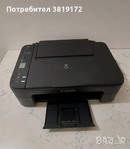 Цветен едностранен принтер и скенер Canon - PIXMA TS3350, черен , снимка 4 - Друга електроника - 48853437