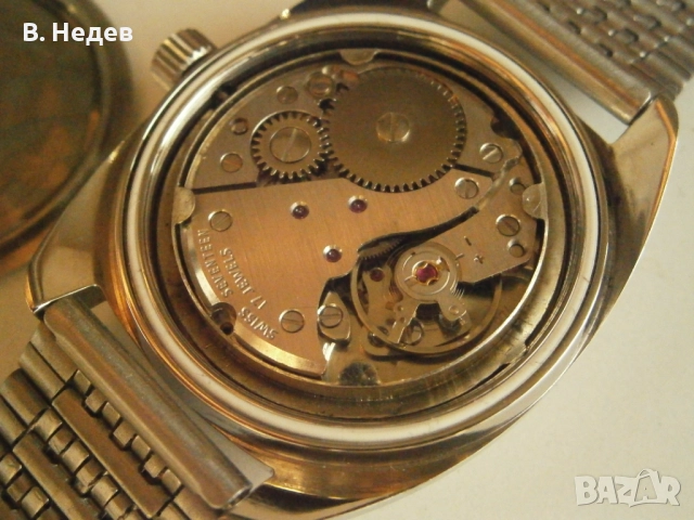 NOS! PIERPONT of Switzerland, FHF974, 17 jewels, incabloc, Swiss, TOP!, снимка 10 - Мъжки - 52838785