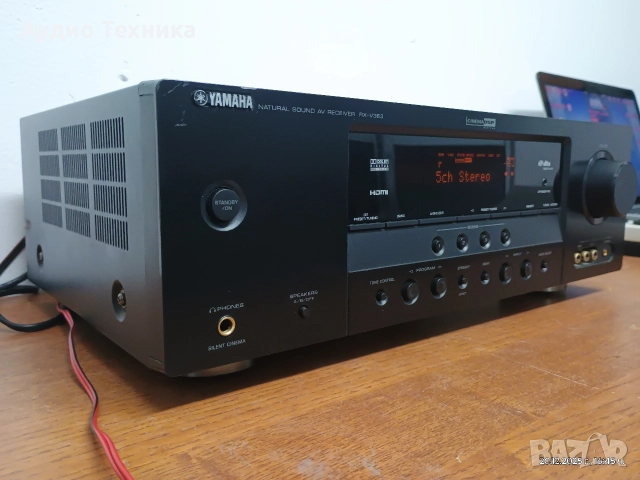 Ресивър (усилвател) YAMAHA RX-V363. Перфектен! Изпращам видео. , снимка 3 - Ресийвъри, усилватели, смесителни пултове - 52860235
