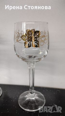 Комплект 6 чаши за ракия, кристалин Bohemia, снимка 10 - Чаши - 45700433