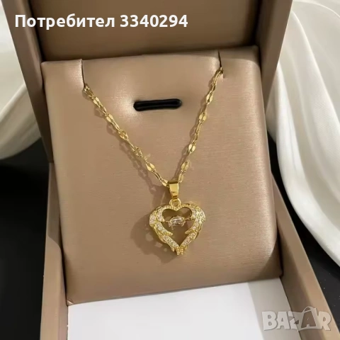 Колиета от медицинска стомана, снимка 15 - Колиета, медальони, синджири - 46750352