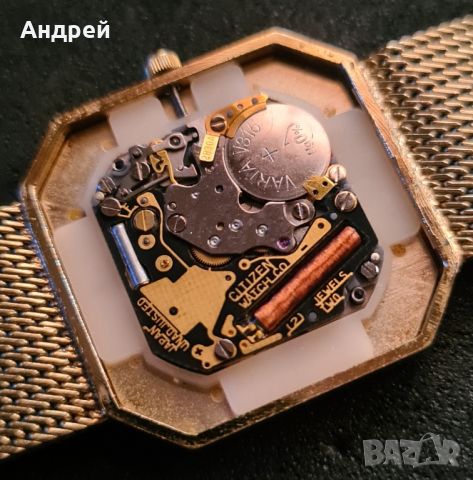 Рядък Позлатен Citizen Quartz , снимка 6 - Мъжки - 46070356