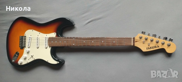 Sakura Stratocaster, снимка 10 - Китари - 53121093