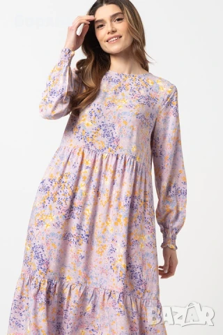 Tom Tailor нова с етикет лилава рокля