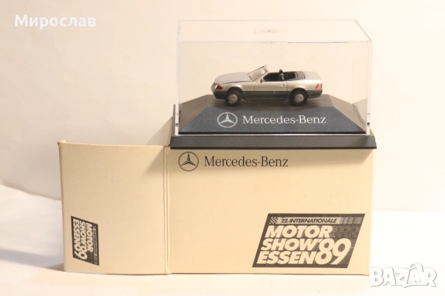 HERPA H0 1/87 MERCEDES BENZ 124 МОДЕЛ КОЛИЧКА